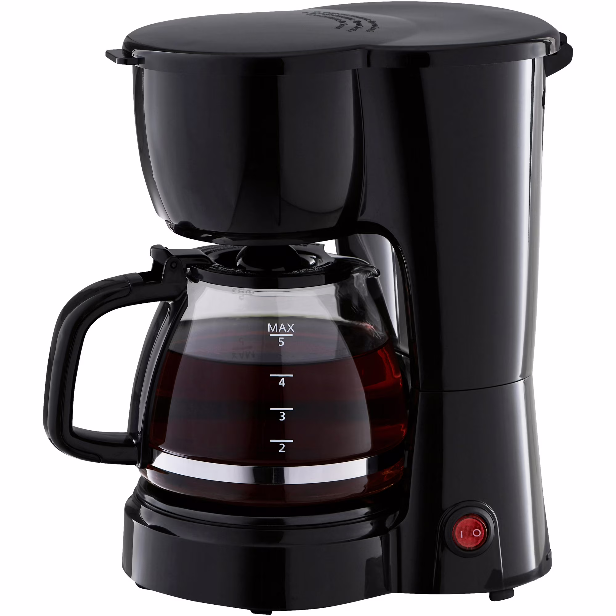 Mainstays 5-Cup Drip Coffee Maker Black, New