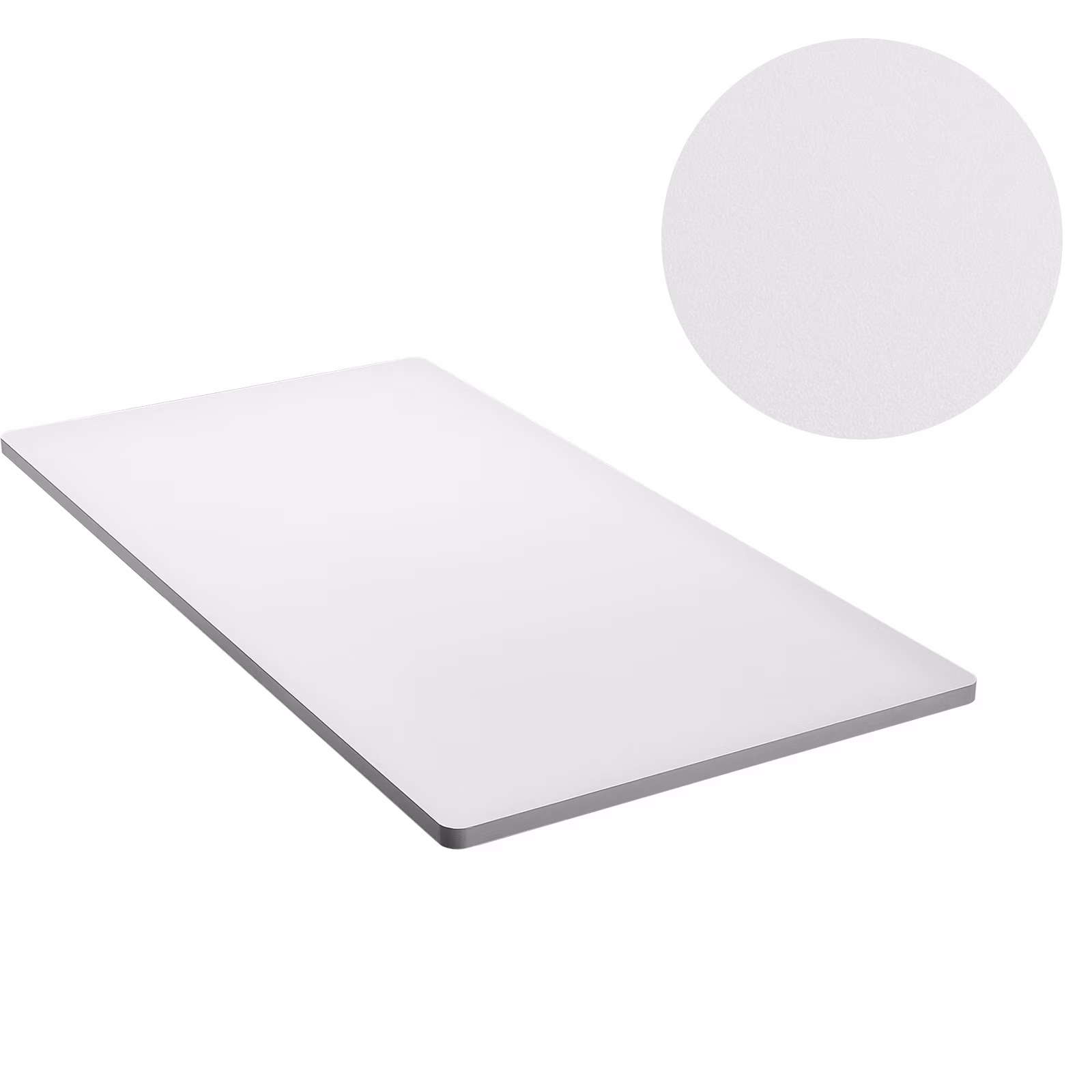 KFFKFF Countertop, Dimensions 47.2" x 29.5" x 1", Supports up to 220.5 lbs, Single-Piece Particle Board Top