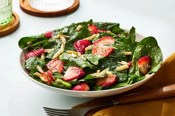 Strawberry Spinach Salad